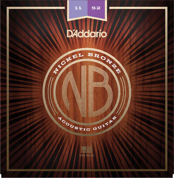 D'ADDARIO NICKEL BRONZE CUSTOM LIGHT 11-52