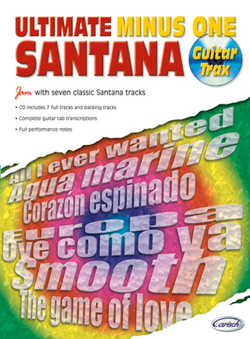 Santana Carlos - Ultimate Minus One Guitar Trax Vol.1 + CD