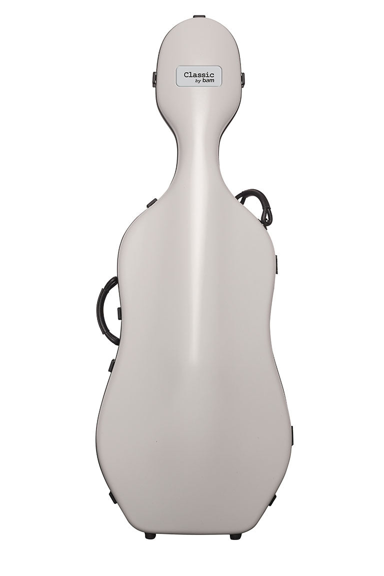 Cello-Etui 4/4 Classic + Rollen - Hellgrau