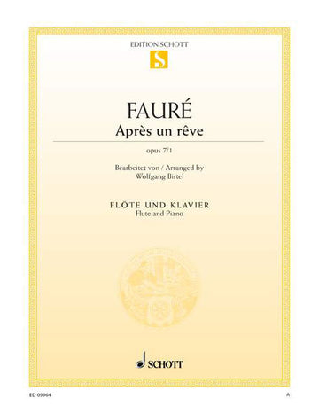 Fauré - Après Un Rêve Op. 7/1 - Flöte und Klavier