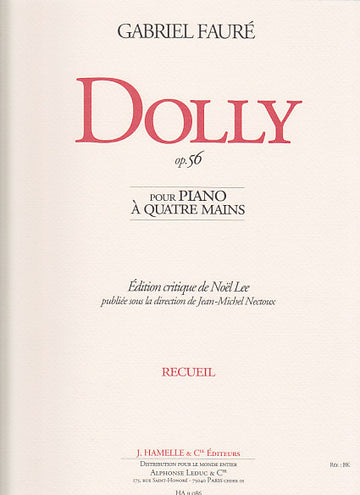 FAURE G. - DOLLY OP. 56 - PIANO 4 MAINS