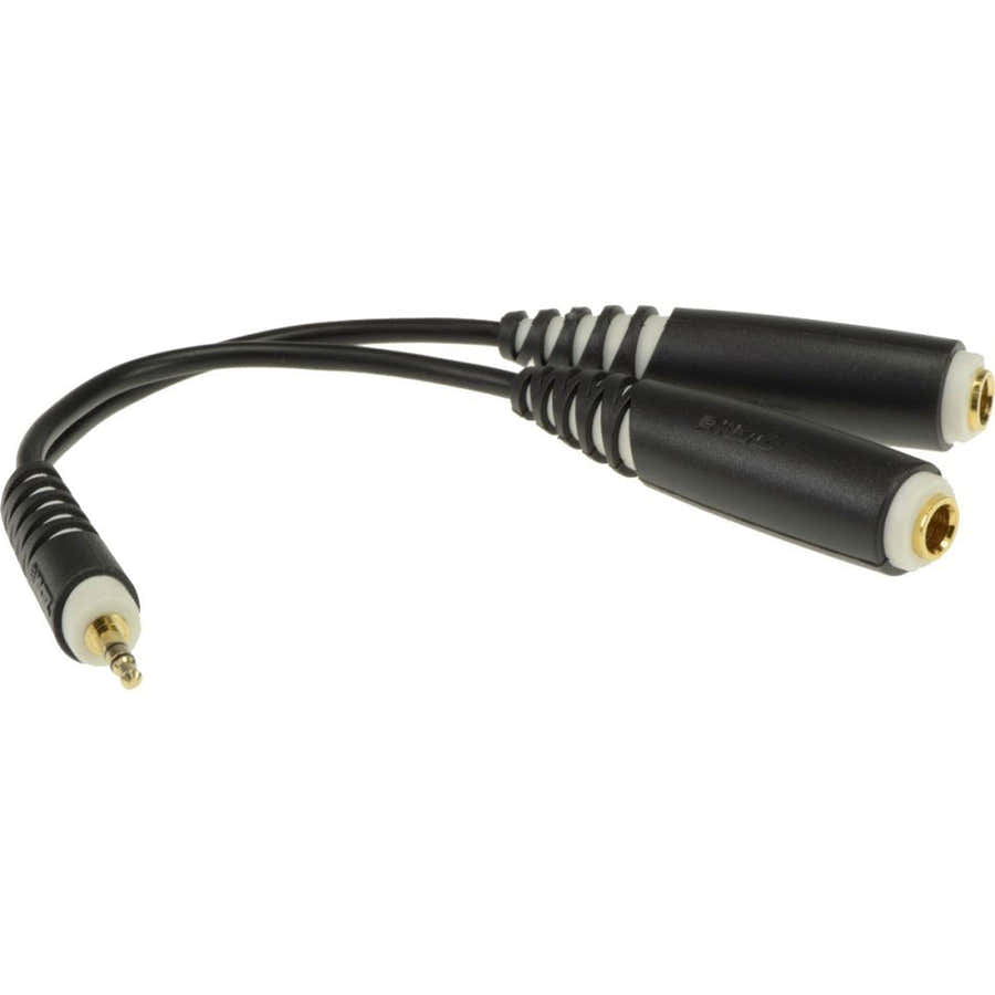 AYB-3 Minijack stereo männlich auf 2x Klinkenbuchse stereo