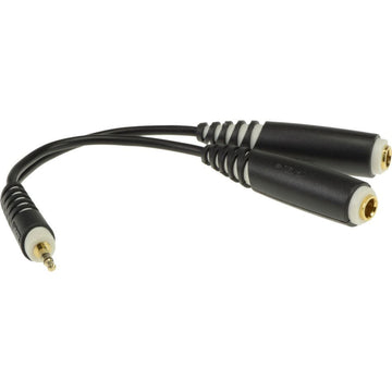 AYB-3 Minijack stereo männlich auf 2x Klinkenbuchse stereo
