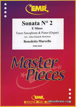 Marcello Benedetto - Sonata N°2 In E Minor - Saxophone Ténor & Piano / Orgue