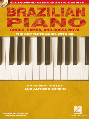HAL LEONARD KEYBOARD STYLE - BRAZILIAN PIANO + AUDIO TRACKS - PIANO SOLO