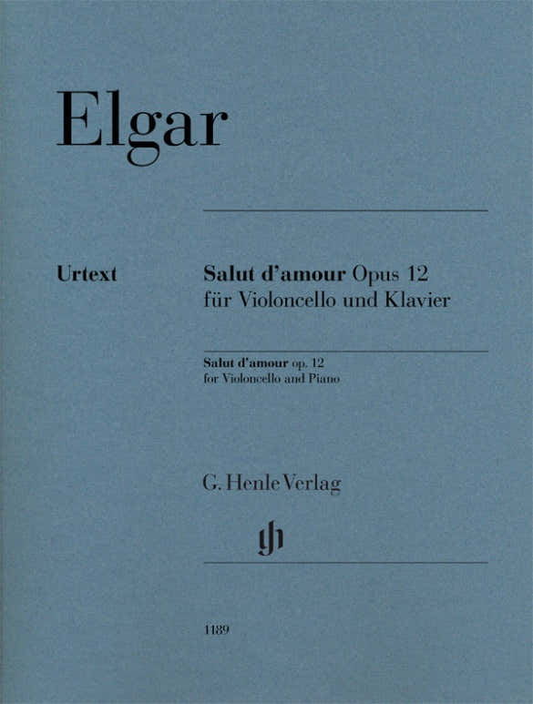 Elgar Edward - Salut D'amour Op.12 - Violoncello & Klavier