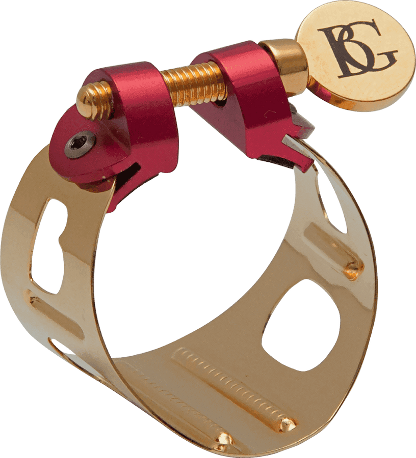 LDS0 - SOPRAN SAXOPHON BLATTSCHRAUBE DUO GOLD LACQUERED