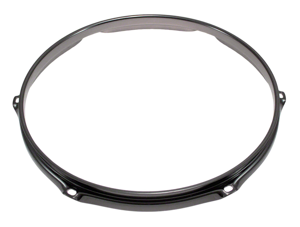 H23-13-6BK - 13" SPANNREIFEN 6-LOCH SCHWARZE SUPER DREIFACHE FLANSCH 2.3MM