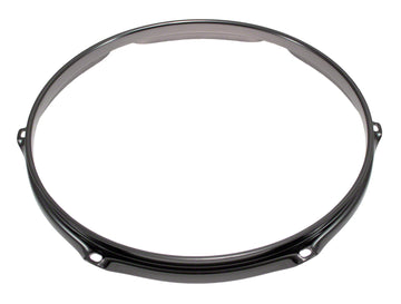 H23-13-6BK - 13" SPANNREIFEN 6-LOCH SCHWARZE SUPER DREIFACHE FLANSCH 2.3MM