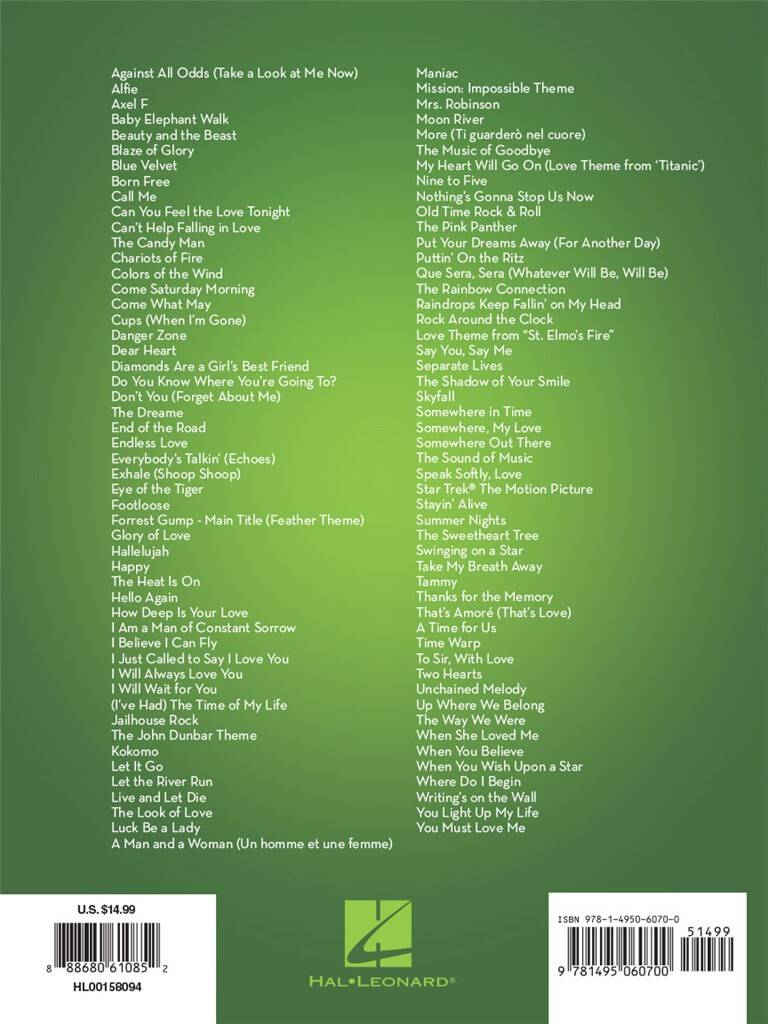 101 Movie Hits For Violin