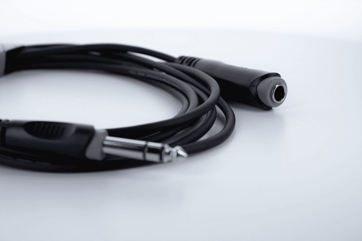 STEREO AUDIO CABLE JACK MALE / FEMALE 10 M