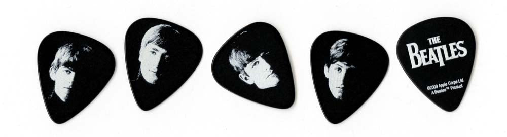 Beatles Gitarrenplektren Meet The Beatles 10er-Pack Extra stark