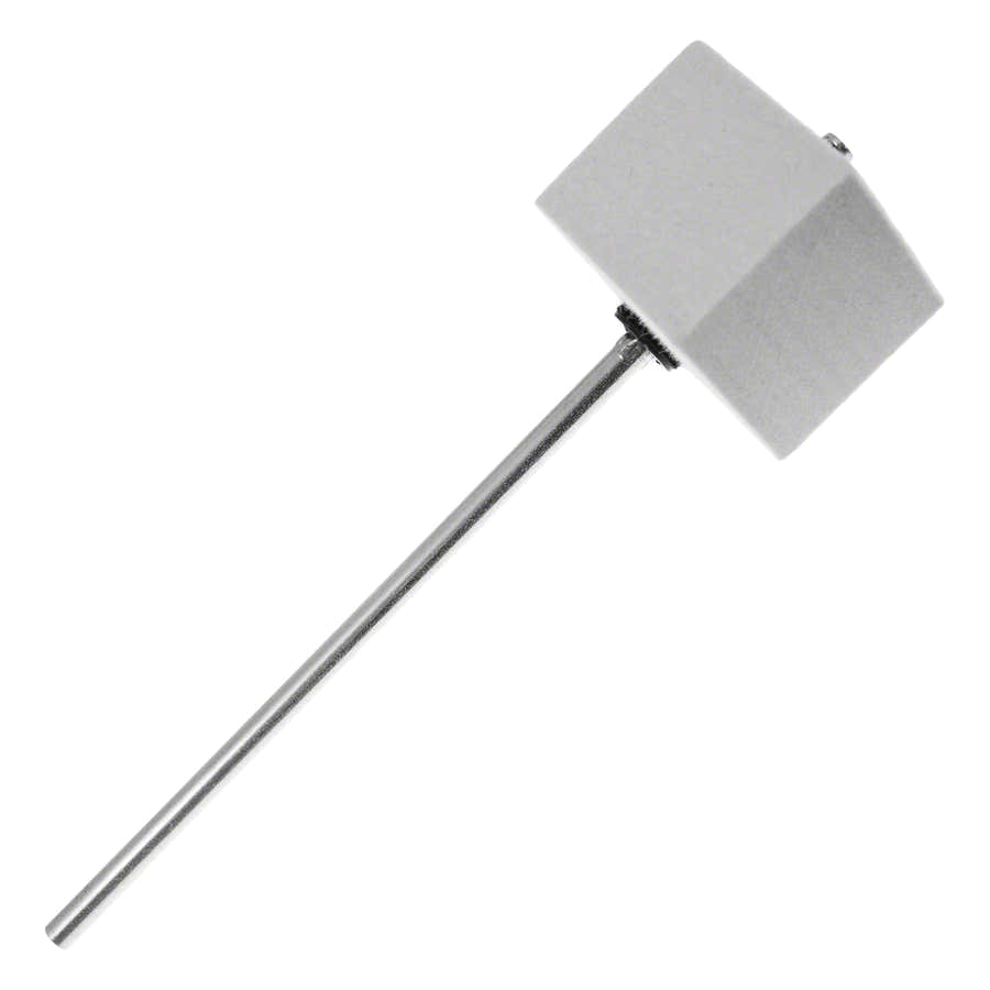 306S Bassdrum-Pedal-Schlägel GC Weißer quadratischer Filz Verchromter Schaft