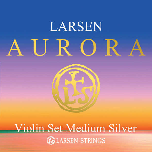 Larsen Strings Aurora 4/4 Satz - D Medium Silber
