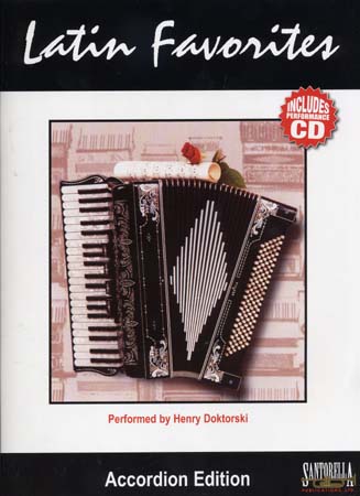 Latin Favorites Accordion + CD