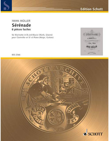 Müller - Sérénade - Clarinette Et Piano (H Guitare)
