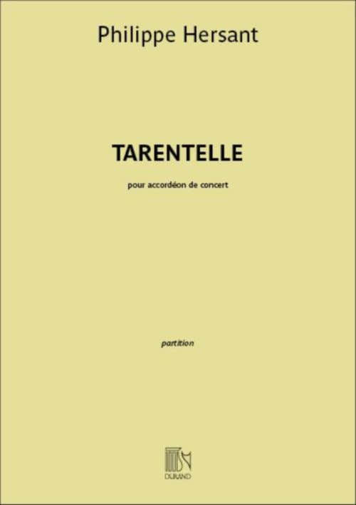 HERSANT PHILIPPE - TARENTELLE - ACCORDEON