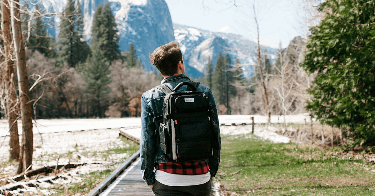 Flyby DJ Rucksack schwarz