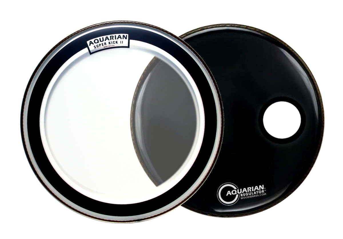 SKPII22BK - SUPERKICK II (BEATER)+ REGULATOR 22" (RESONANT)