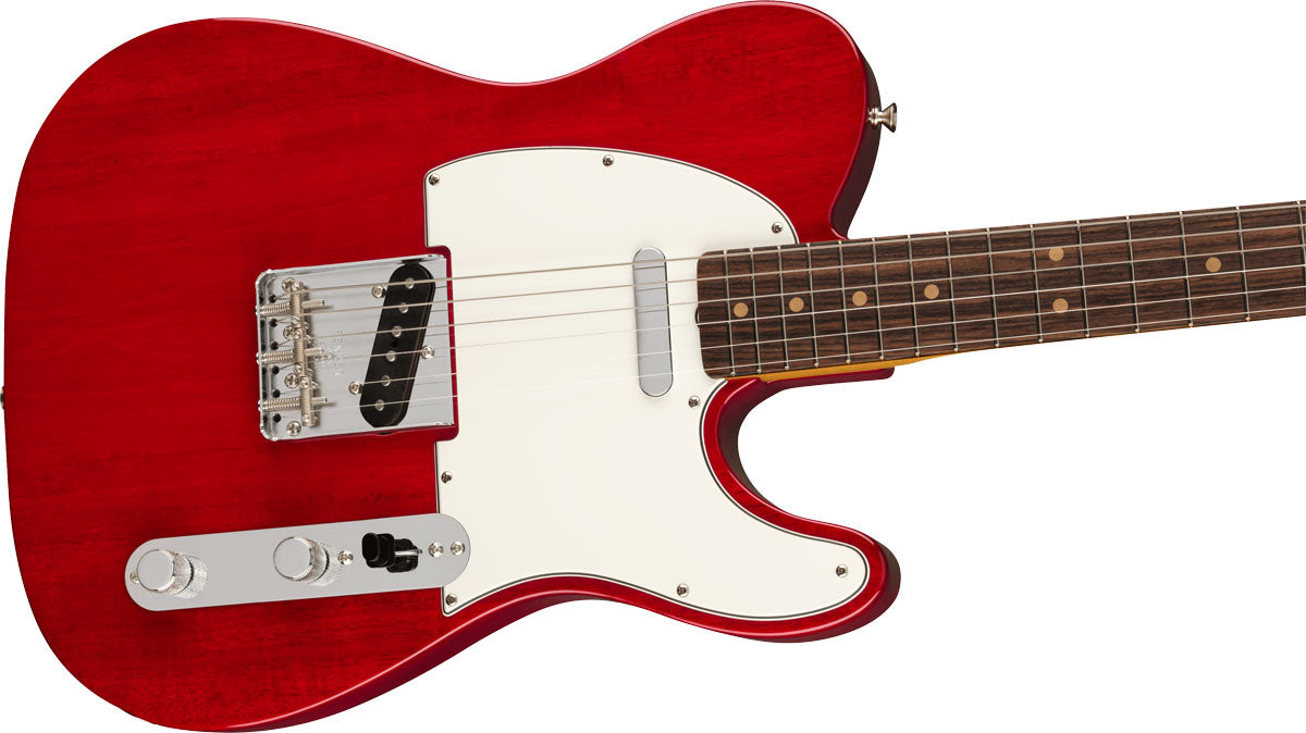Telecaster 1963 American Vintage II RW Transparentes Karmesinrot