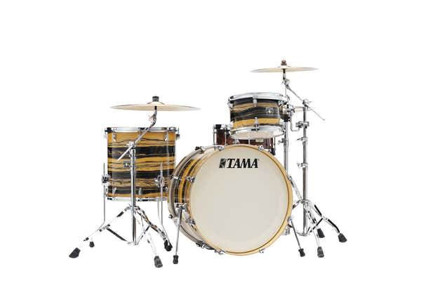 Tama Superstar Classic Rock 22" Natur Ebenholz Tiger Folie