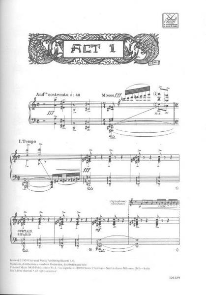 Puccini G. - Turandot - Chant et Piano