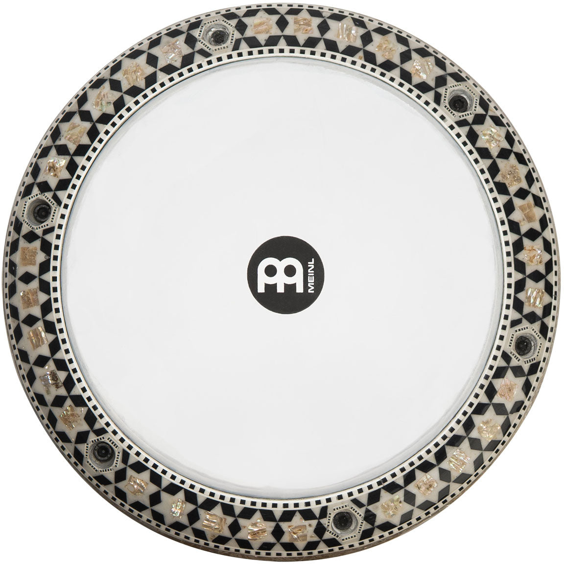 AEED6 - Daood Debu Signature Artisan Edition Doumbek 9" - White Pearl