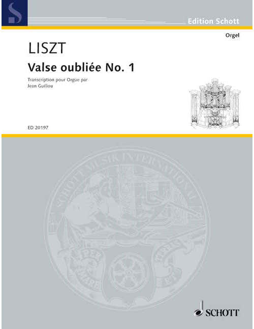 Liszt - Valse Oubliée N° 1 - Orgel