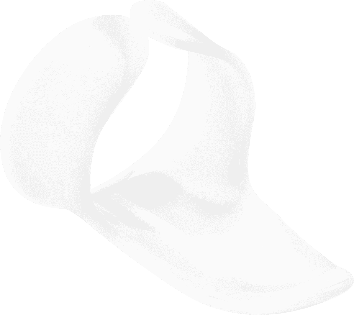 12 x Fingerpicks Medium White
