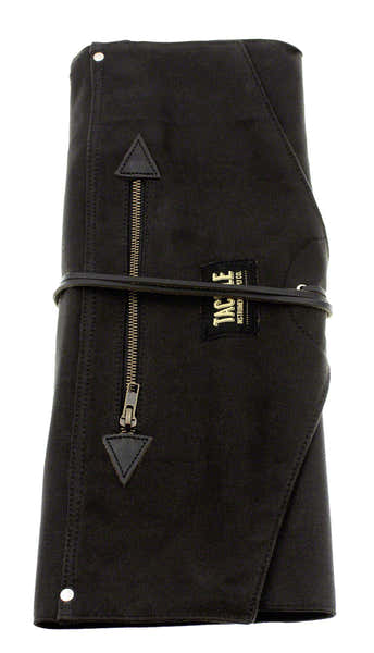 TACKLE Instruments WAX CANVAS ROLL-UP STICK CASE - BLACK