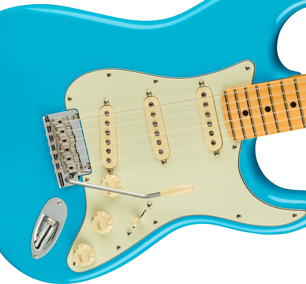 Stratocaster American Professional II MN Miami Blue