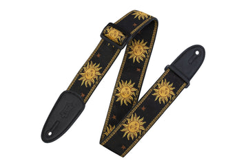 5 CM POLYPROPYLENE & LEATHER WITH BLACK SUN PATTERNS