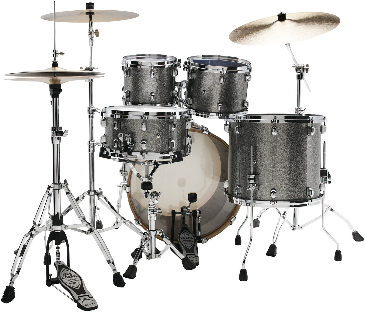 WBR42S-SSS - Starclassic Walnut/Birch Stage 22" Rauchiges Silber mit Glitzereffekt