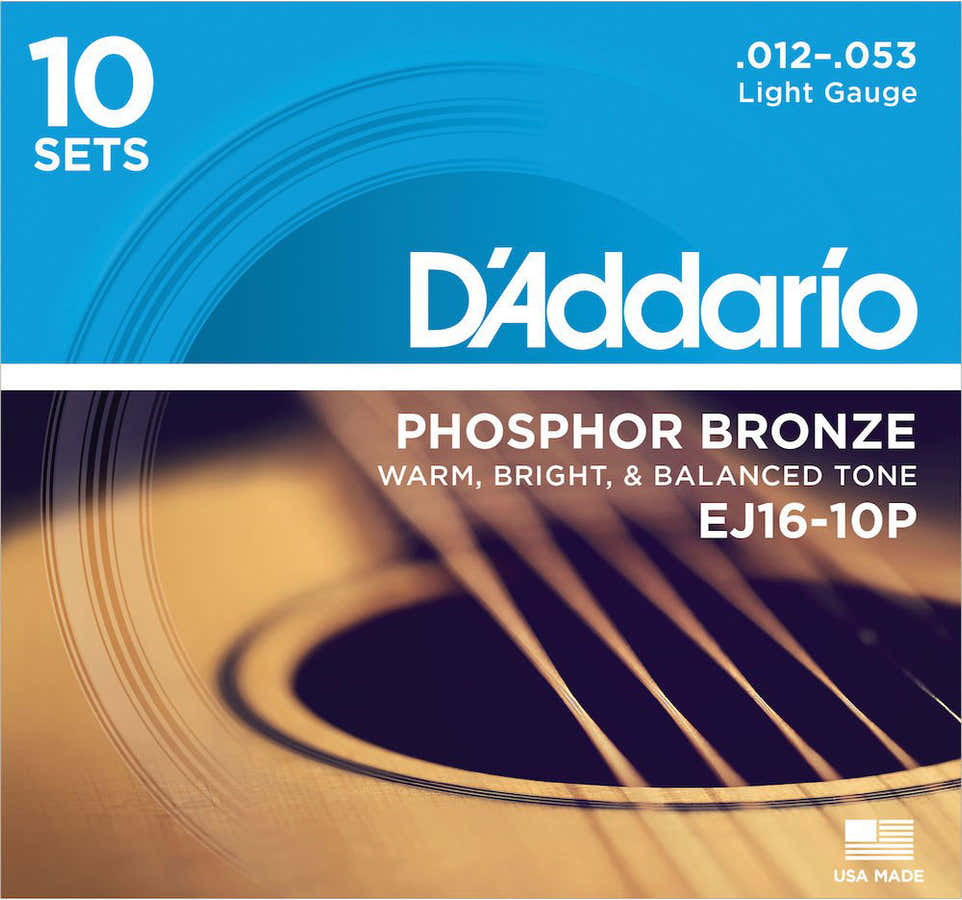 EJ16-10P TEN PACK 12-53 LIGHT PHOSPHORE BRONZE