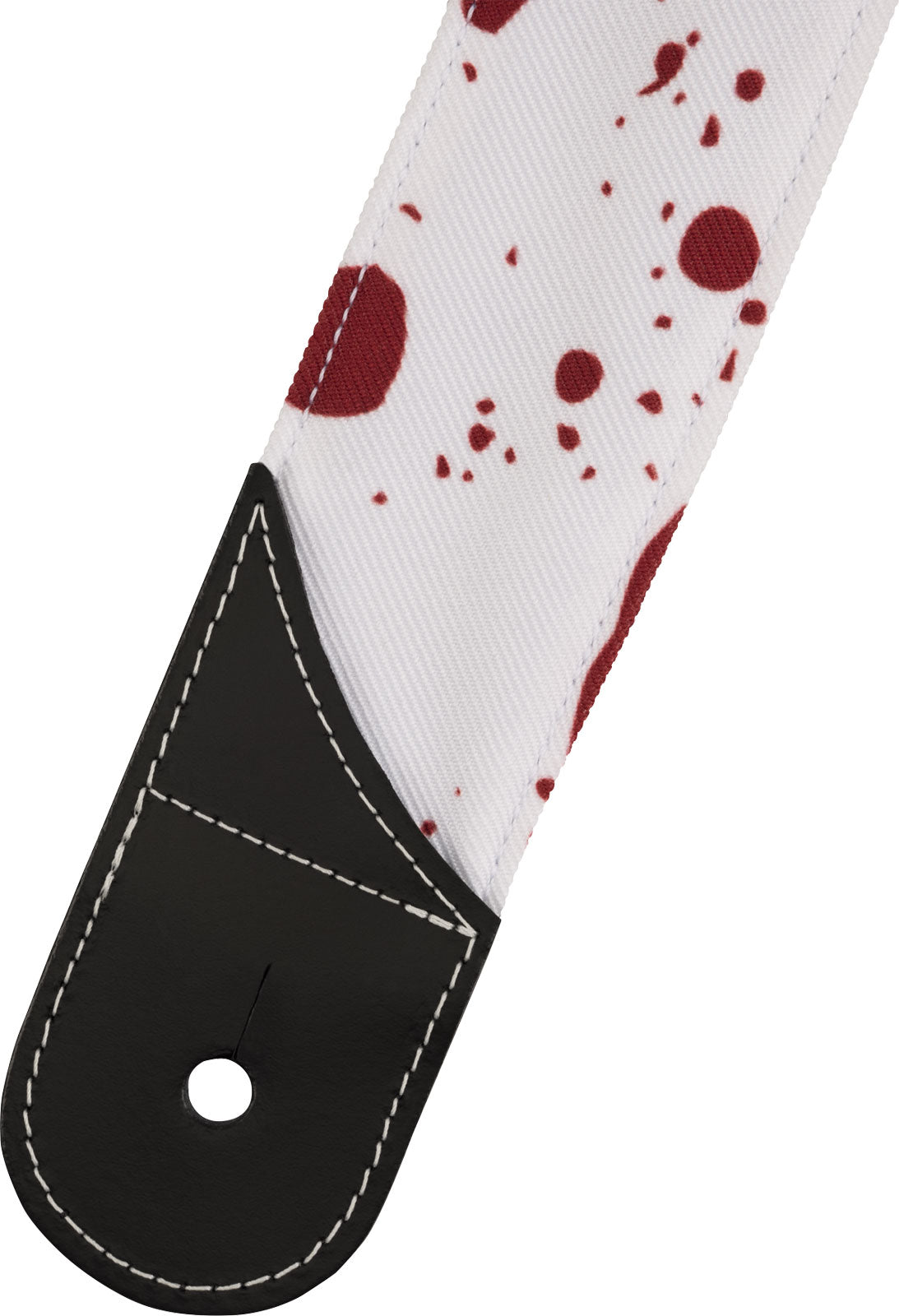 Spritzschutzgurt Weiß und Rot 2"