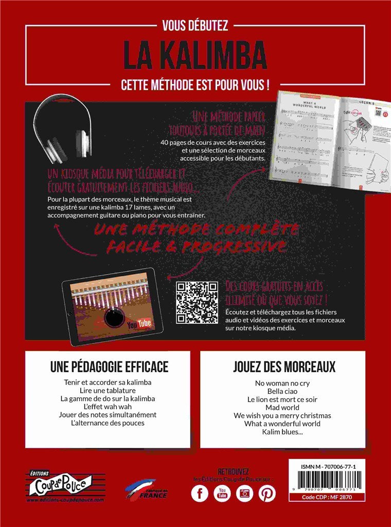 Coup De Pouce Kalimba Débutant
