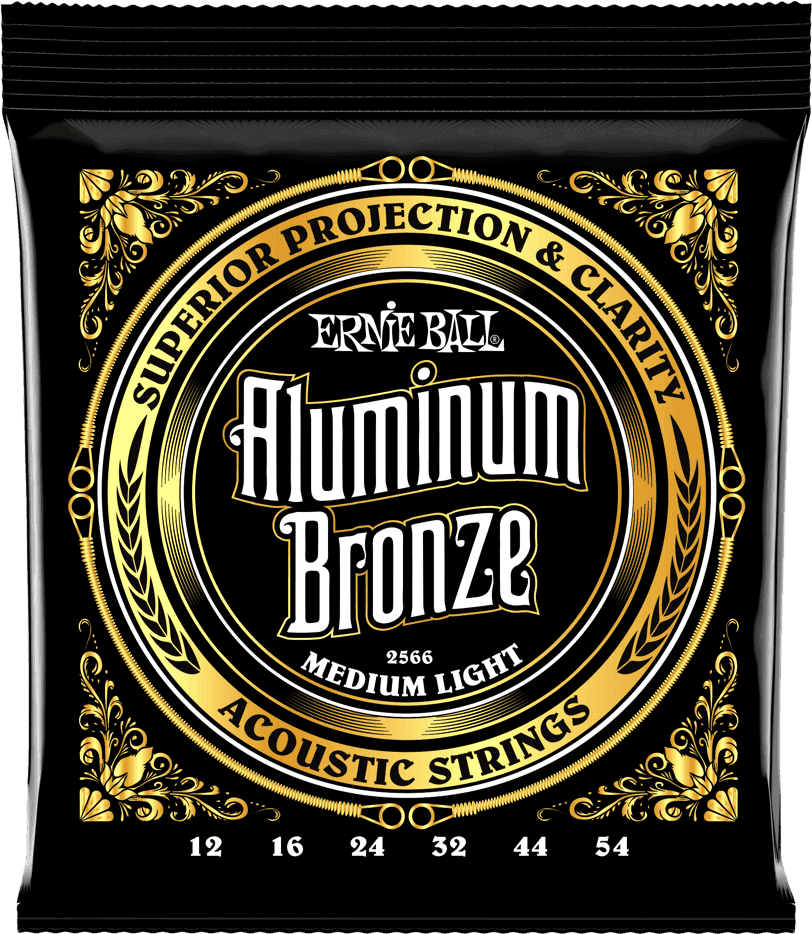 Ernie Ball P02566 ALUMINUM BRONZE 12-54 MEDIUM LIGHT