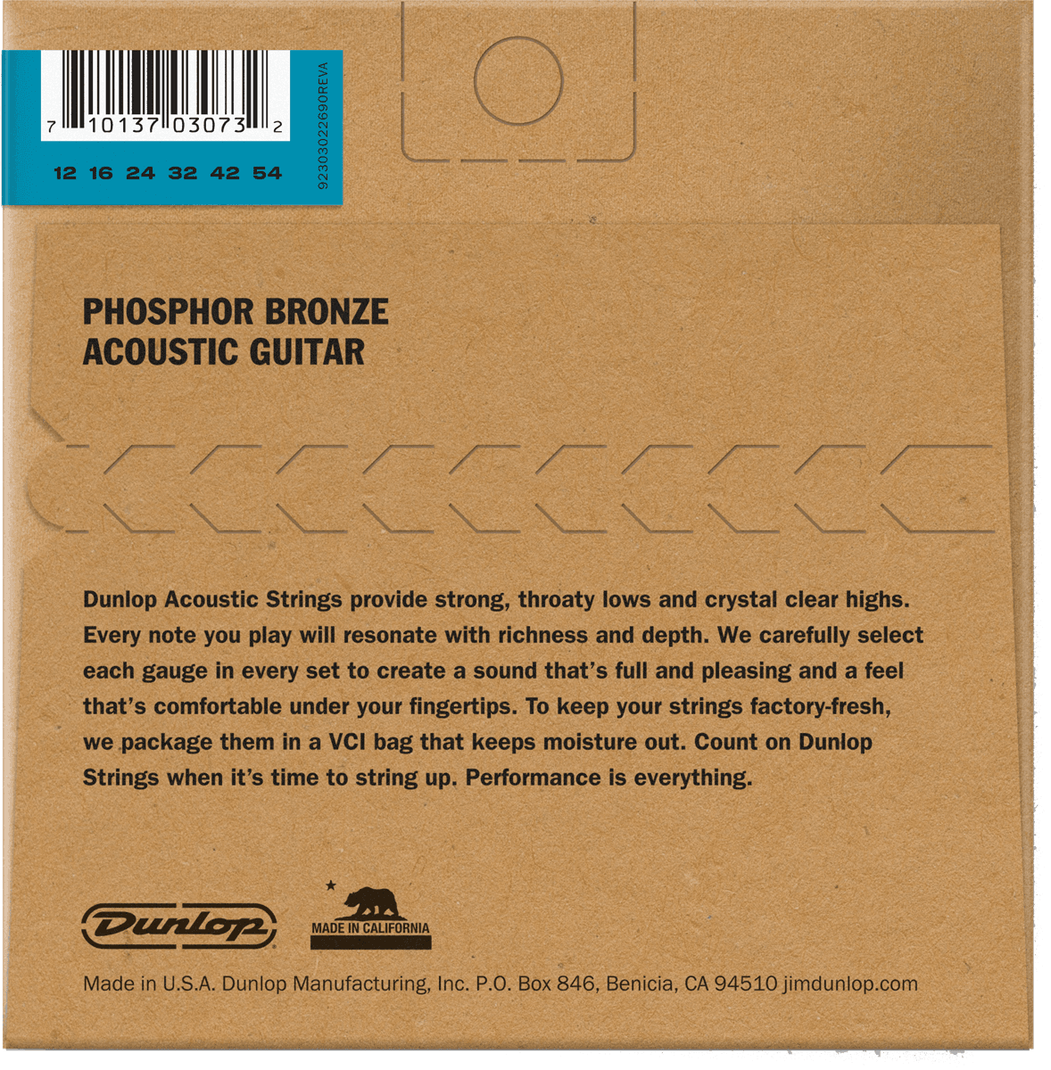 ACOUSTIC GUITAR FOLK PHOSPHORE BRONZE MEDIUM LIGHT 12 54