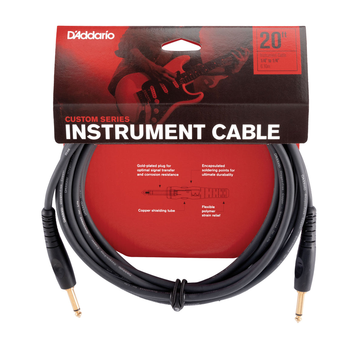Custom Series Instrumentenkabel 20 Feet