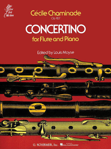 Chaminade C. - Concertino für Flöte und Klavier Op.107
