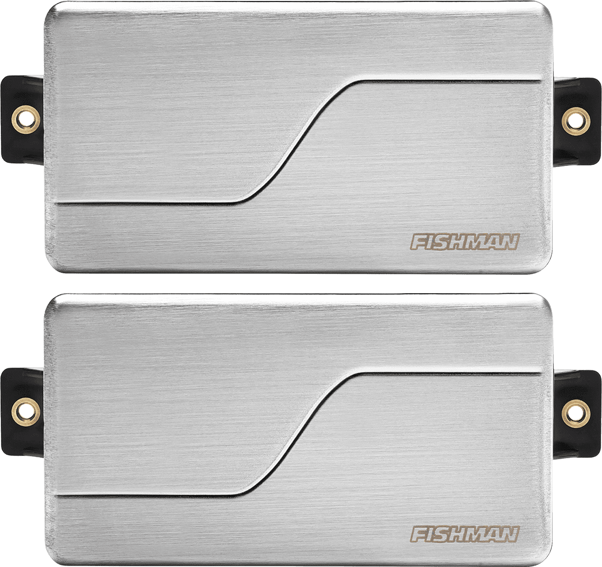 SET FLUENCE MODERN 6 STRINGS, 3 VOICES, INOX BRUSHED