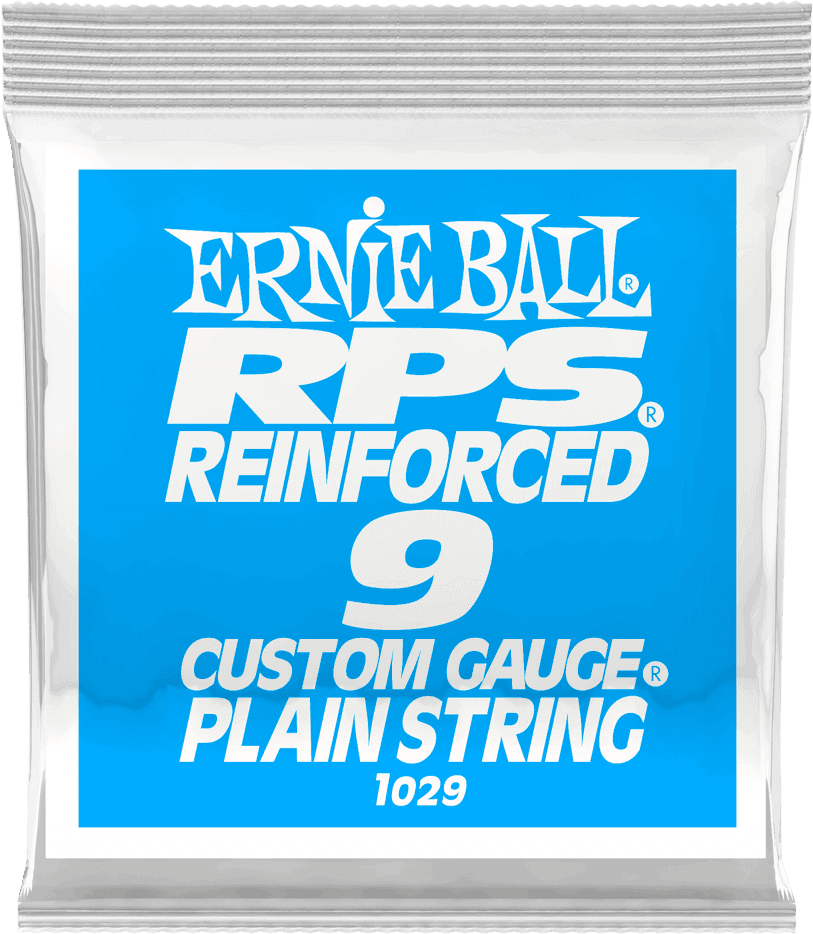 .009 RPS REINFORCED PLAIN ELECTRIC GUITAR STRINGS