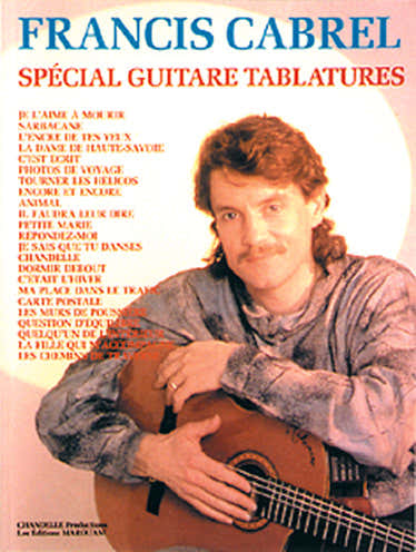 Spezial Gitarren-Tabulaturen - Cabrel