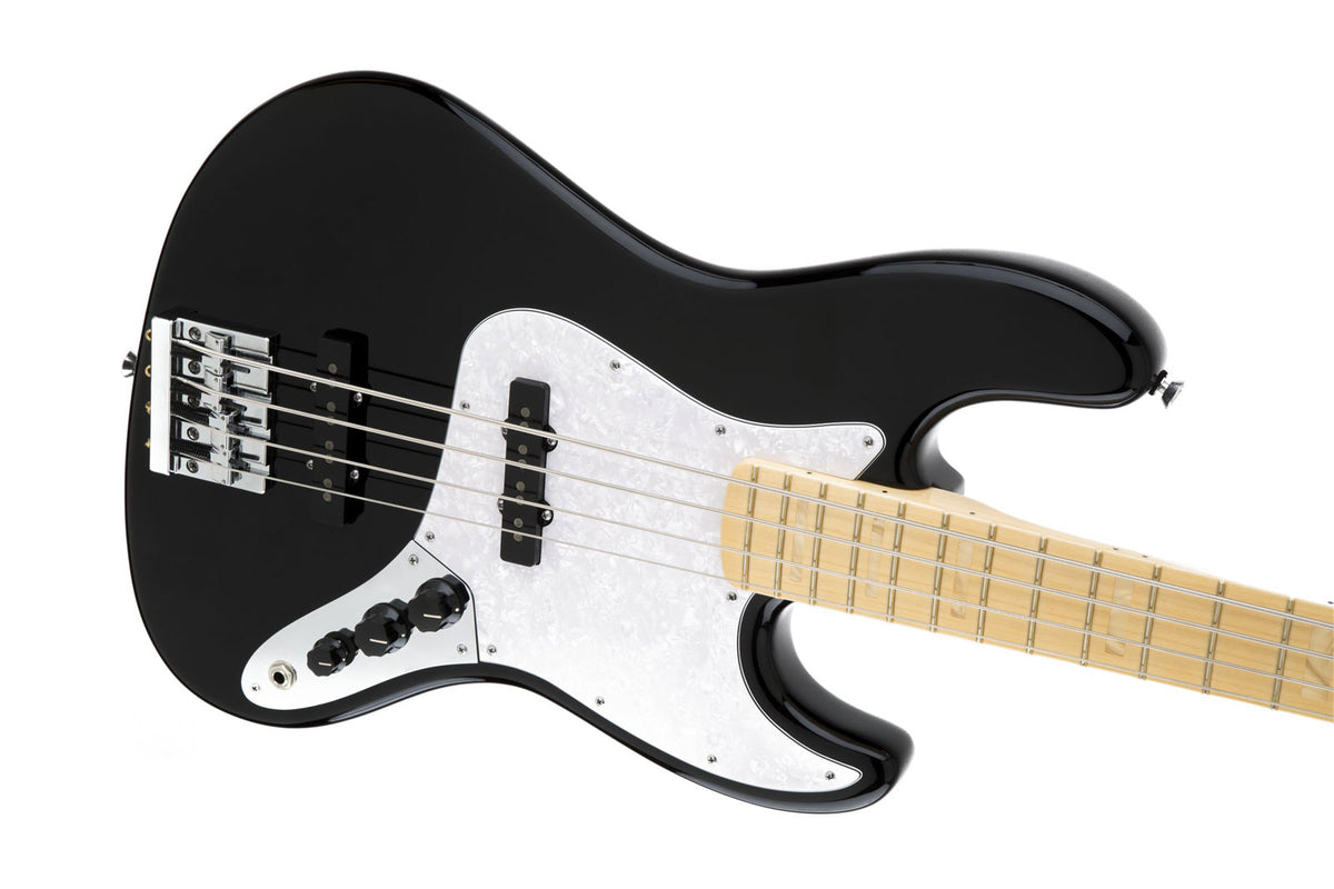 Jazz Bass Usa Signature Geddy Lee MN Schwarz