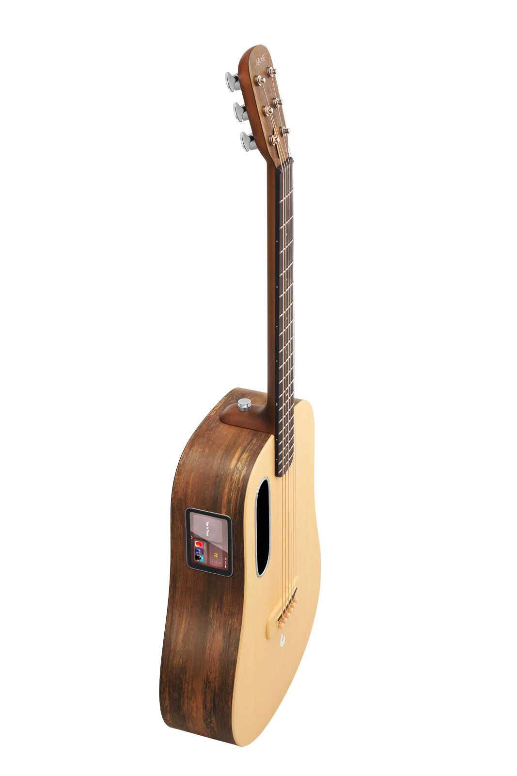 Lava Me 4 Fichten-Serie 36'' Holzmaserung Braun & Burlywood - mit Lite Bag