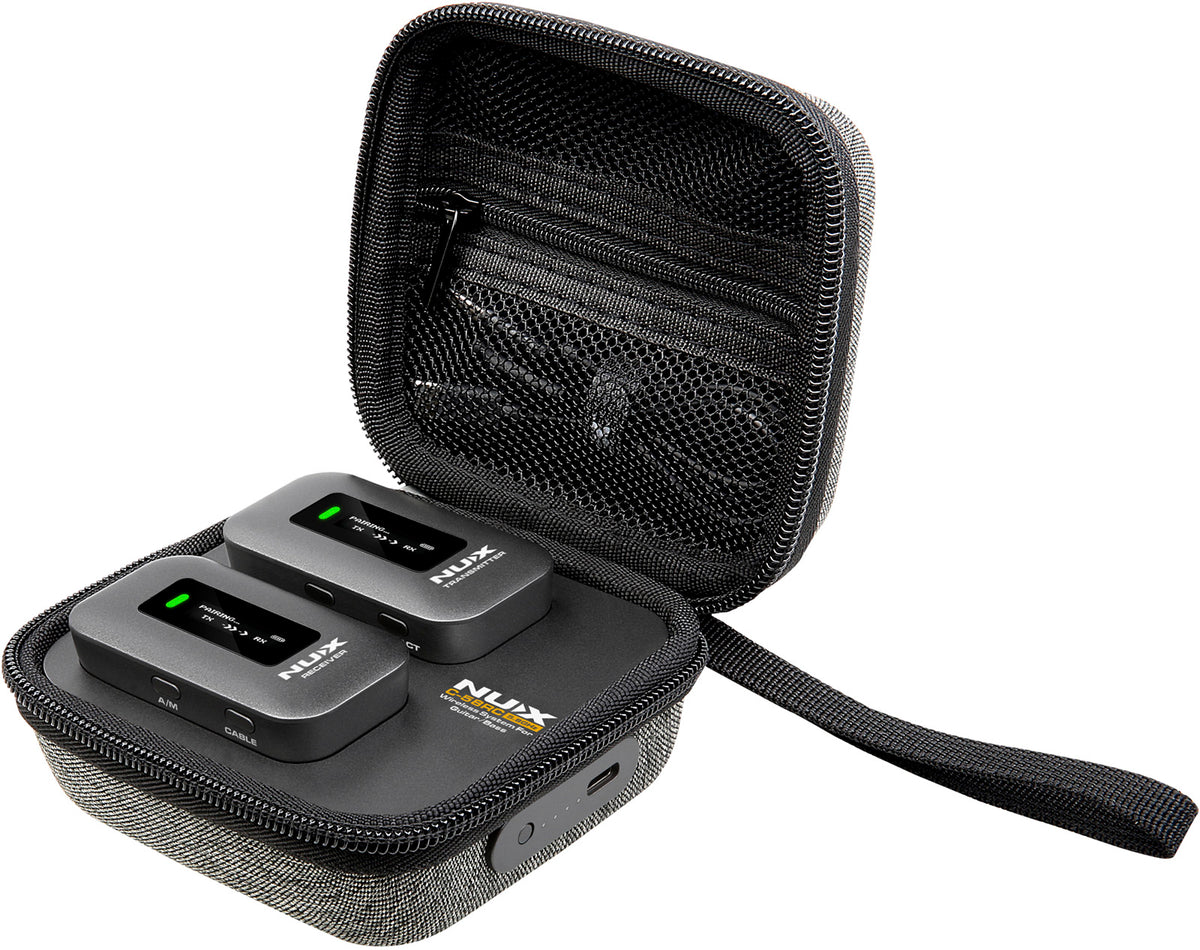 Wireless Systems - For guitars and bass - 5.8 GHz - Auto-sync, Power Case