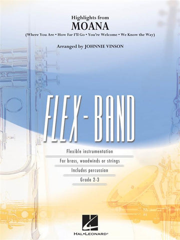 Disney - Highlights From Moana - FLEX-band Series
