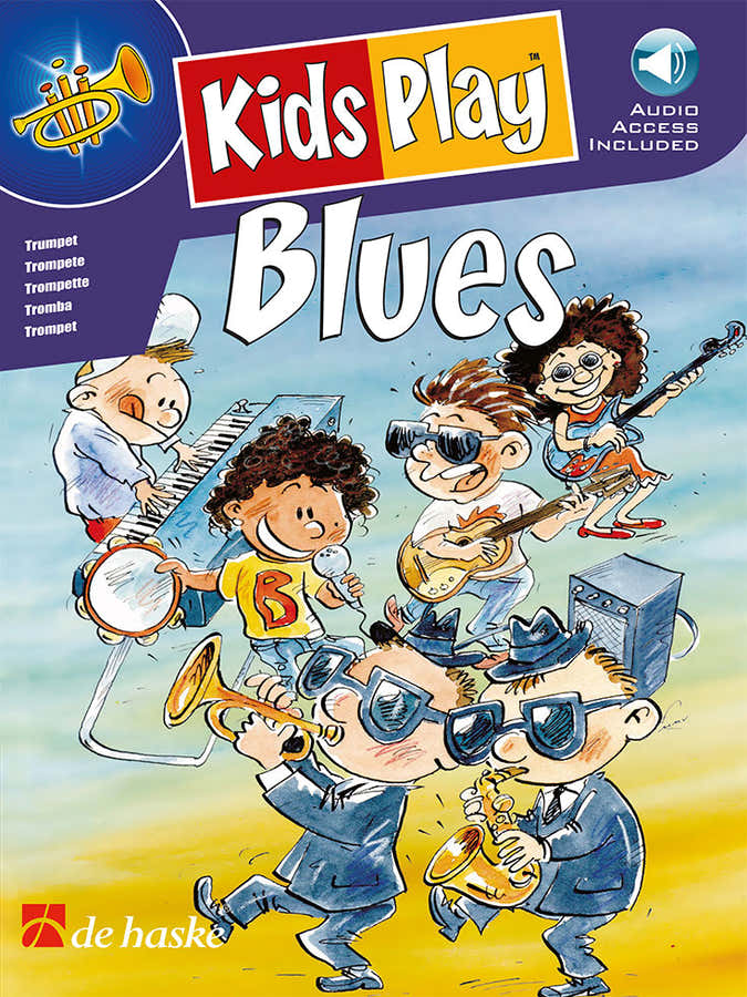 Kinder spielen Blues
