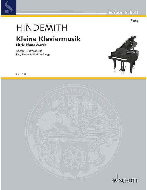 Hindemith - Little Piano Music Op. 45/4 - Piano