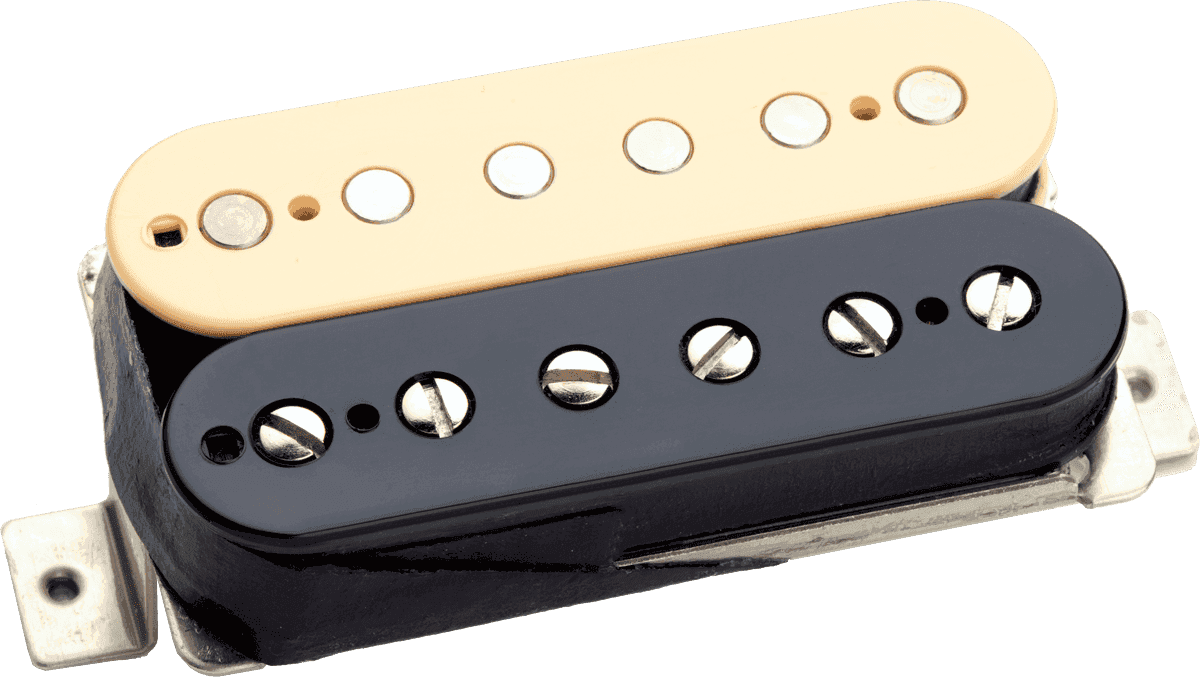 DUNCAN DISTORTION BRIDGE NECK REVERSE ZEBRA SH-6B-RZ